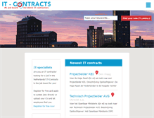 Tablet Screenshot of it-contracts.com